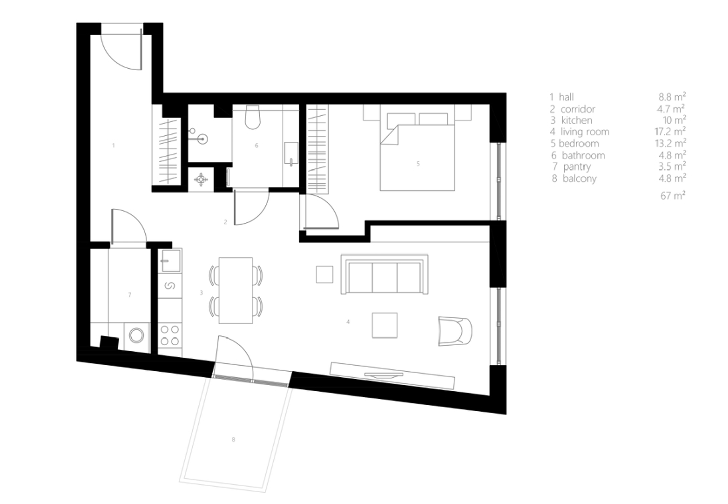 Basanaviciaus-квартира-вильнюс-ЛИТВА-Akta-салон-design_dezeen_floor-план