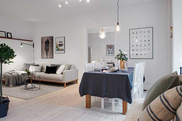 Дизайн двухкомнатной квартиры комнаты смежные