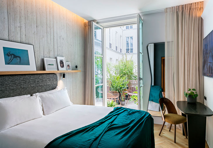 Посмотреть и потрогать: отель с интересной концепцией в Париже