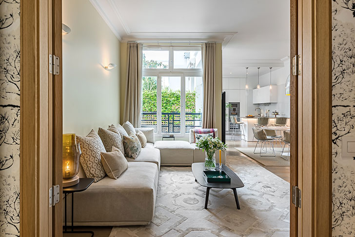 paris modern interiors bright apartment pufikhomes