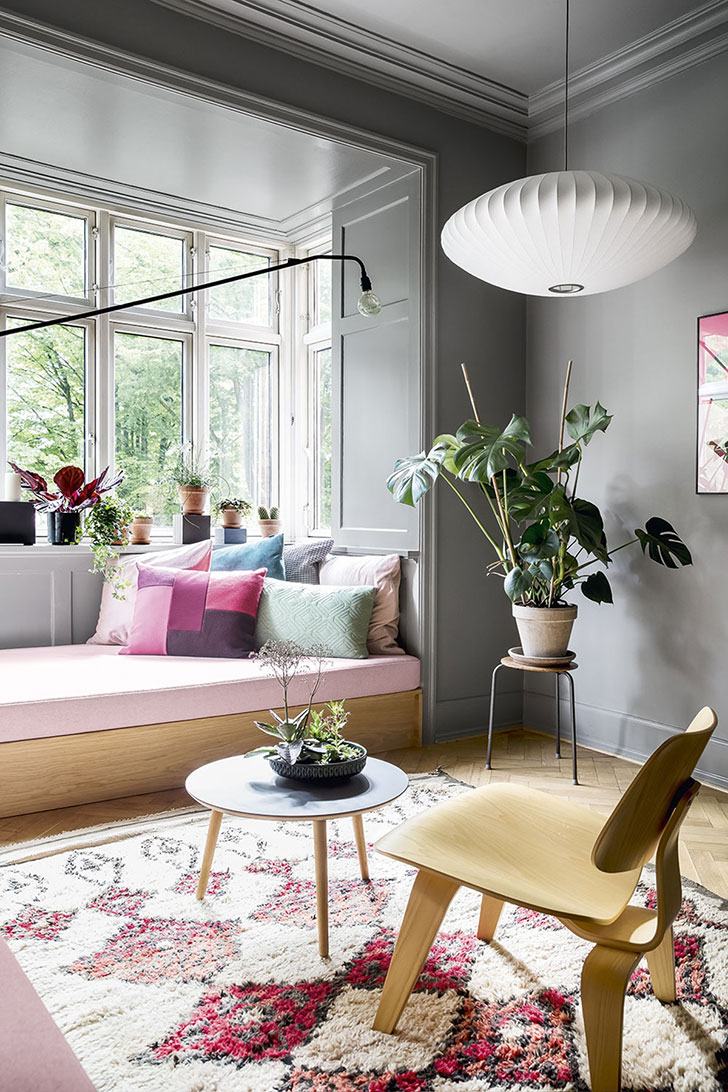 Красочный и стильный интерьер для большой творческой семьи в Дании 〛 ◾ Фото ◾ Идеи ◾ Дизайн