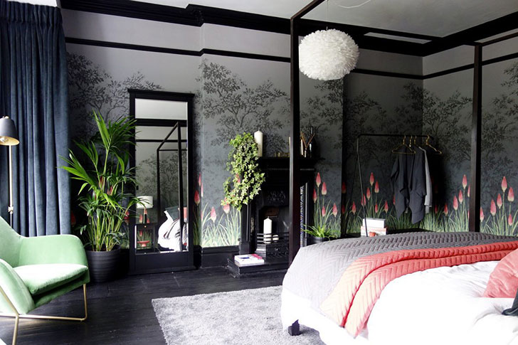 15 best floral wallpapers for a moody look