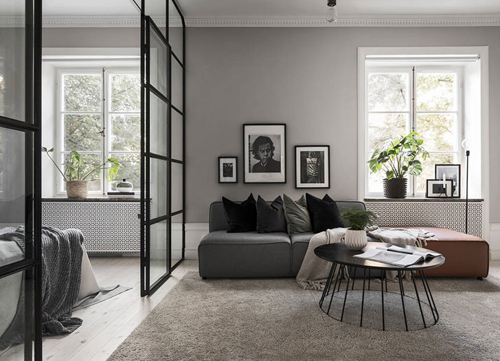 Minimalism In Warm Tones Small Apartment In Stockholm 46