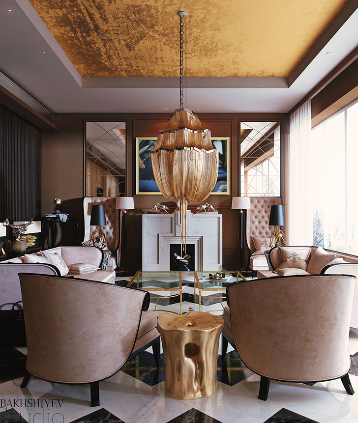 Art Deco Style In Interior Design: Luxury With Exotic Motifs - Pufik.  Beautiful Interiors. Online Magazine