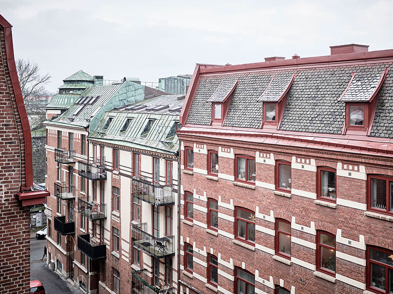 Дух Нью-Йорка и философия Скандинавии в интерьере шведской квартиры (67 кв. м)