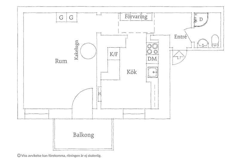 Нежный и воздушный интерьер маленькой квартиры для девушки (38 кв. м)
