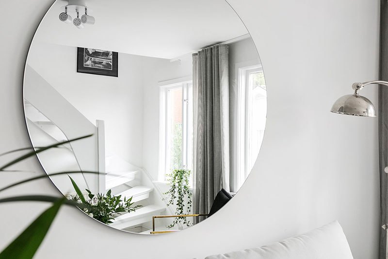 Небольшая двухэтажная квартира на окраине Стокгольма