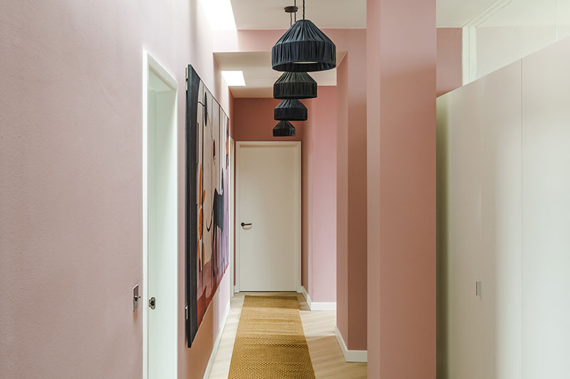 Необычная цветовая гамма для современных апартаментов в Лондоне