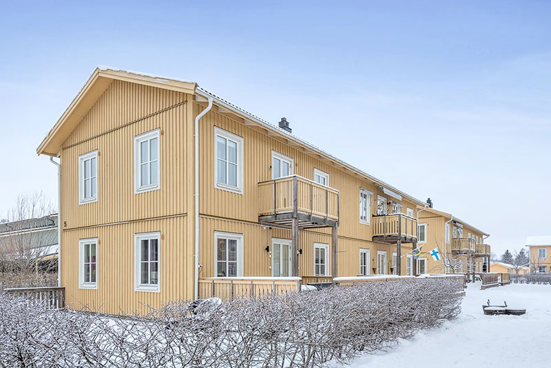 Небольшая квартира с женственными нотками в Швеции (63 кв. м)