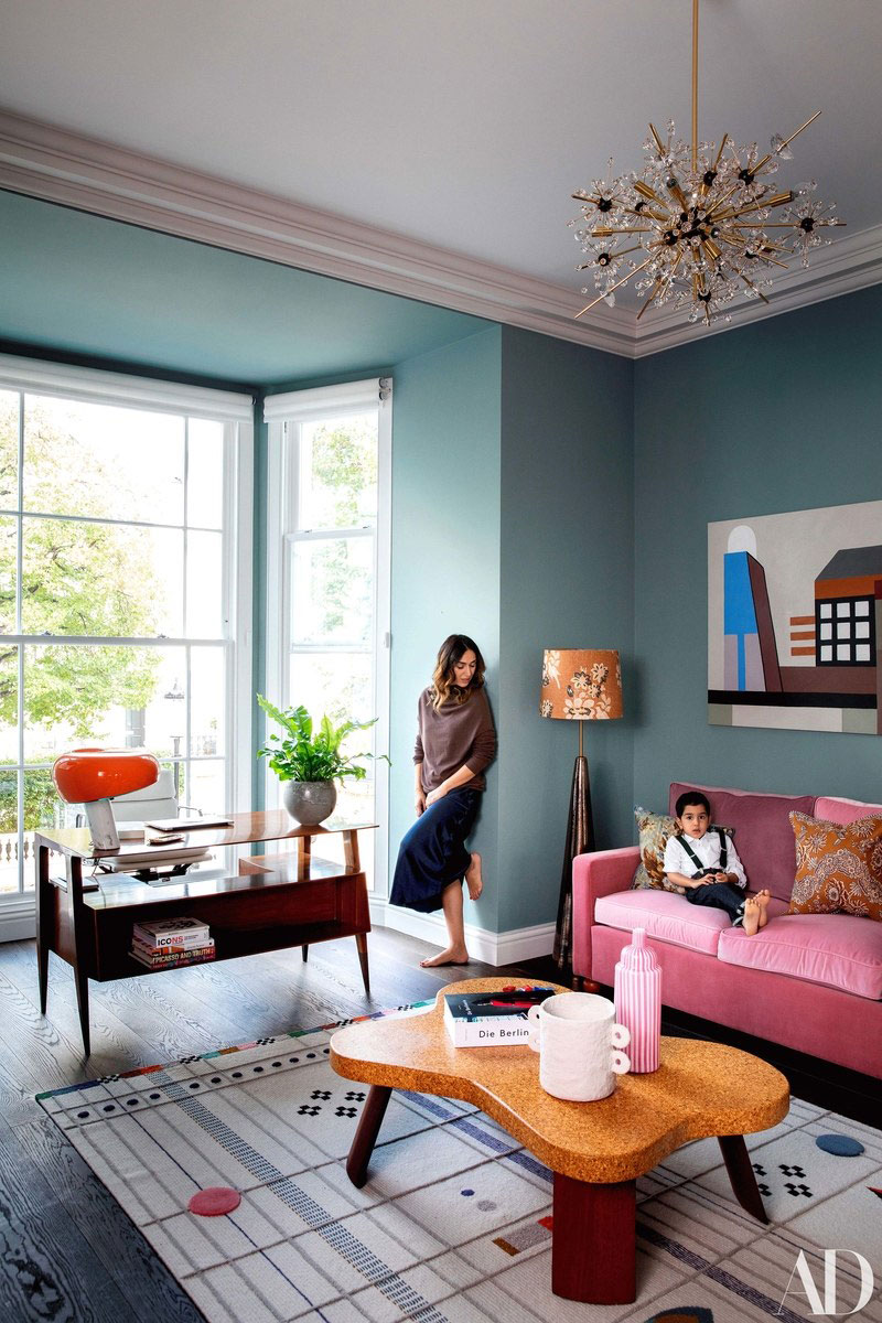 Дом для семьи в Лондоне, наполненный жизнью и красками