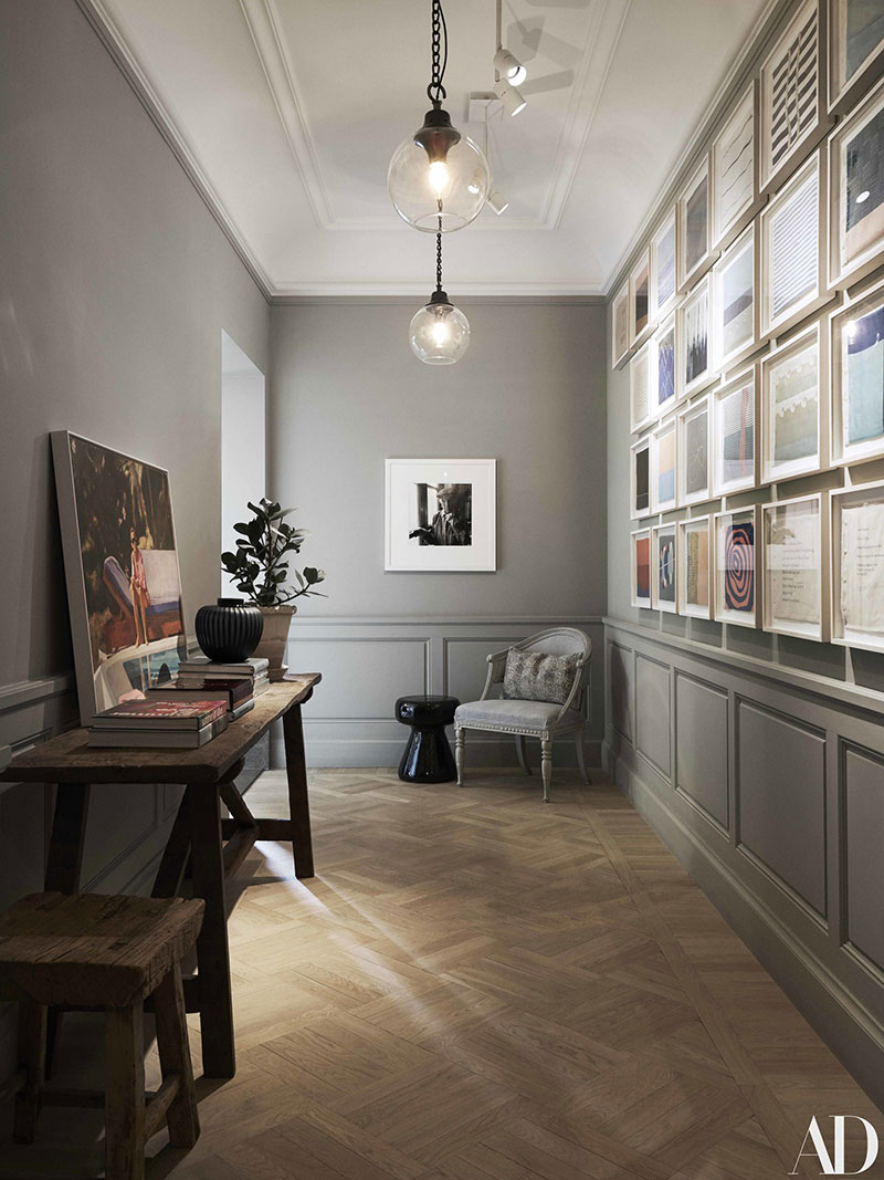 Потрясающие апартаменты в старом доме от дизайнера Ilse Cowford в Стокгольме
