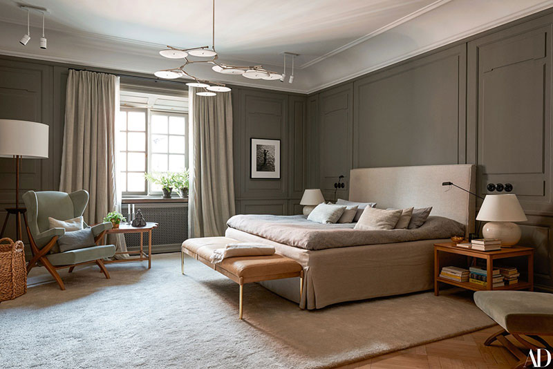 Потрясающие апартаменты в старом доме от дизайнера Ilse Cowford в Стокгольме