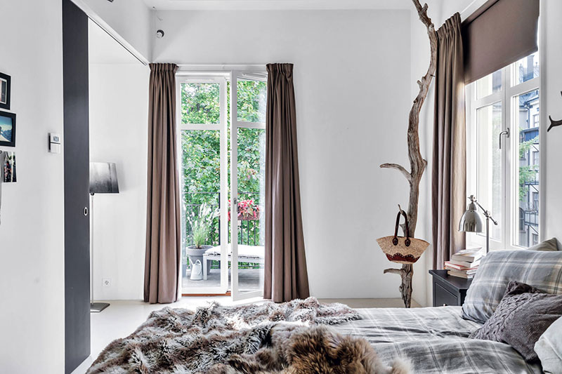 спальня в скандинавском стиле фото интерьер