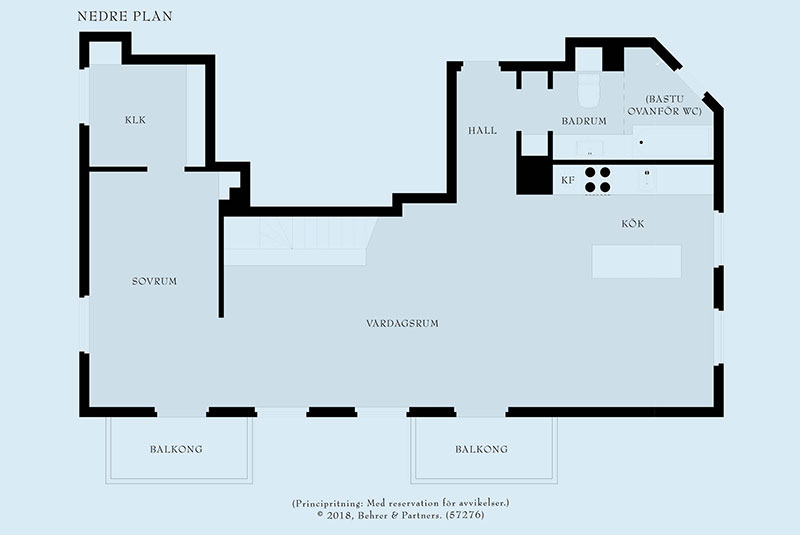 Черно-белый интерьер в скандинавском стиле: современная квартира в Стокгольме