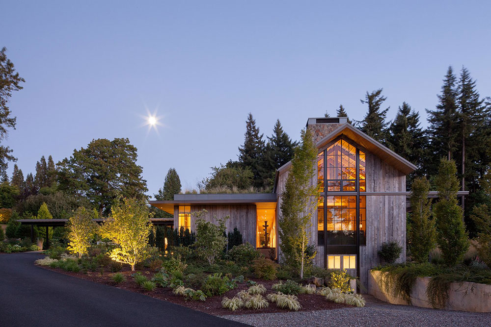 С природой на «ты»: загородный дом в штате Орегон