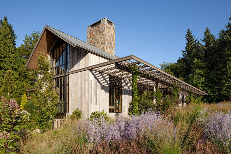 С природой на «ты»: загородный дом в штате Орегон