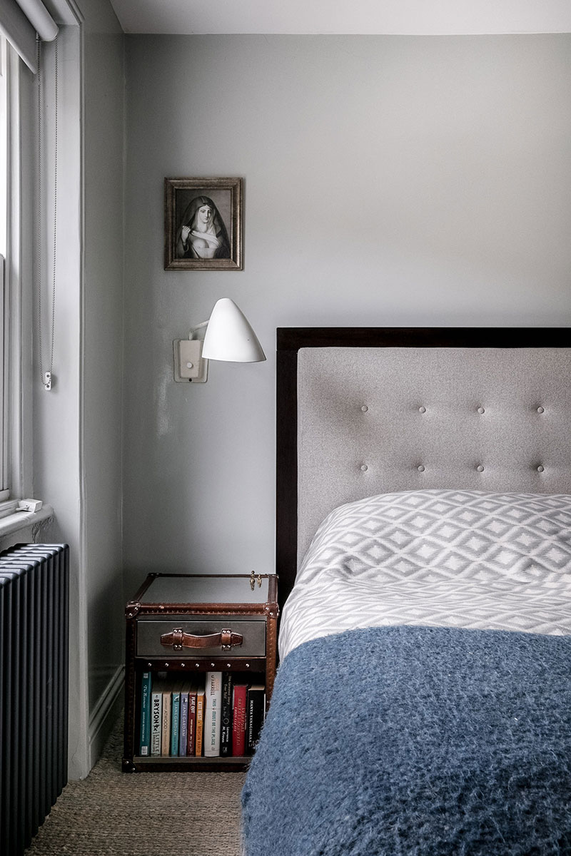 Квартира дизайнера в стильных серых тонах в Лондоне