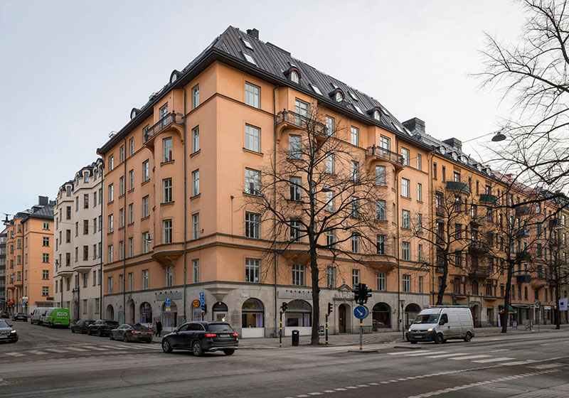 Класс! Стильная квартира в приглушенной гамме в Стокгольме (68 кв. м)