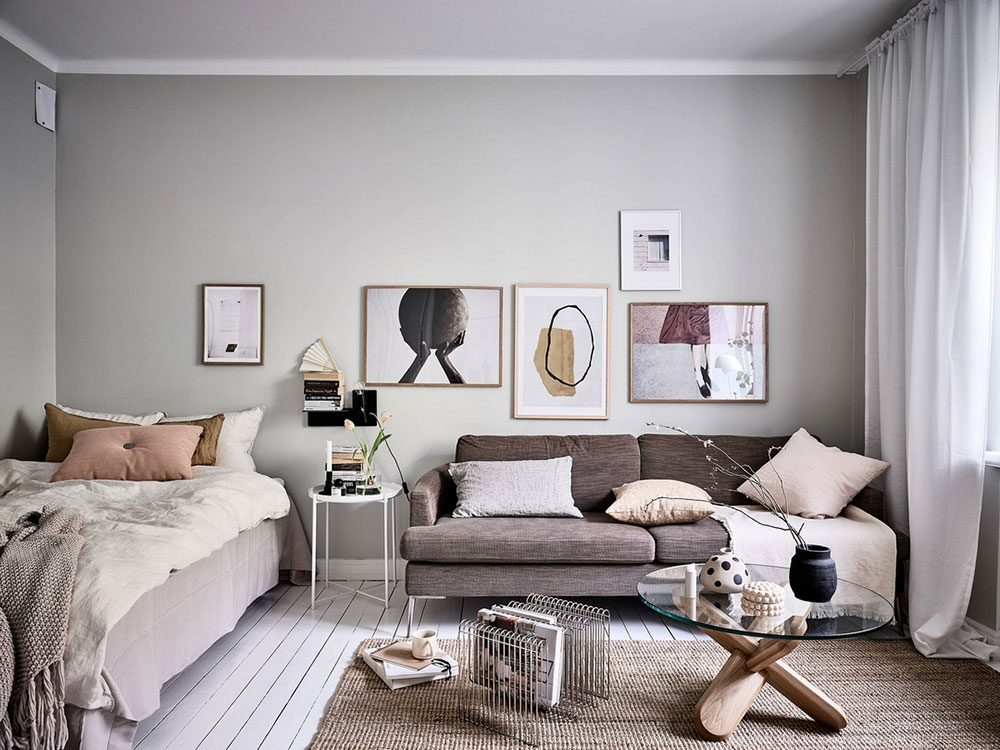 Small Scandinavian apartment for a girl (36 sqm) 〛◾ Photos ◾ Ideas ◾ Design