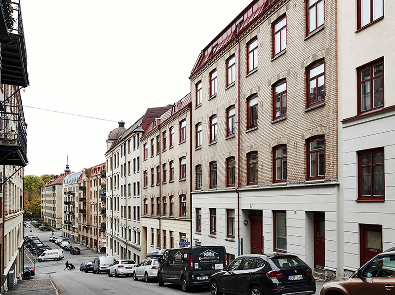 Класс! Светлая скандинавская квартира в пастельных тонах в Гетеборге