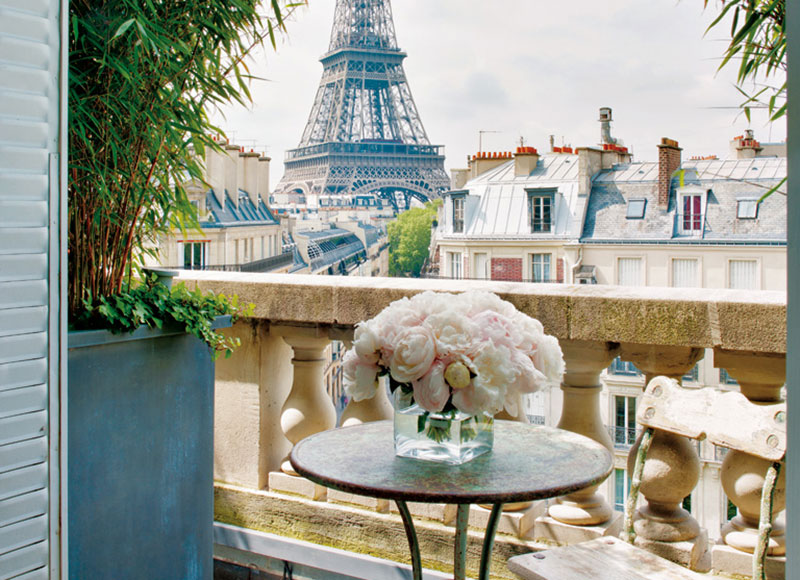 Класс! Терраса с видом на Эйфелеву башню: квартира мечты в Париже