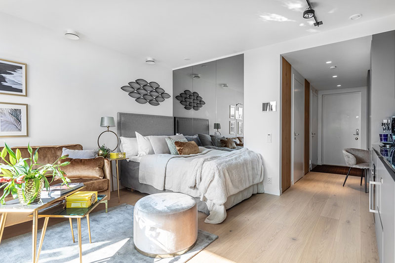 Класс! Когда терраса размером с квартиру: маленькое жилье с большим бонусом в Стокгольме