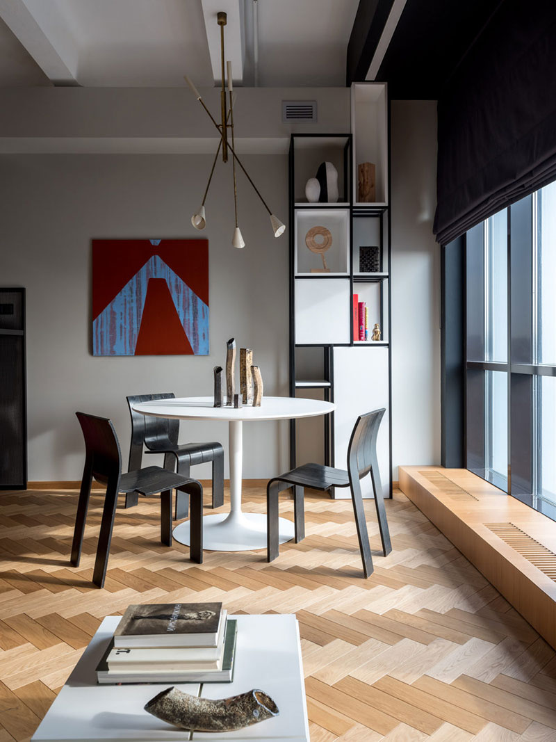дизайн интерьера небольшой квартиры в современном стиле