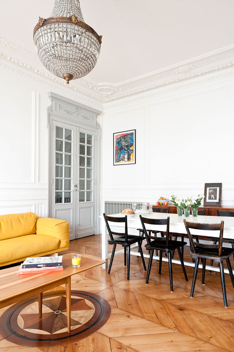 современный французский стиль в интерьере квартиры