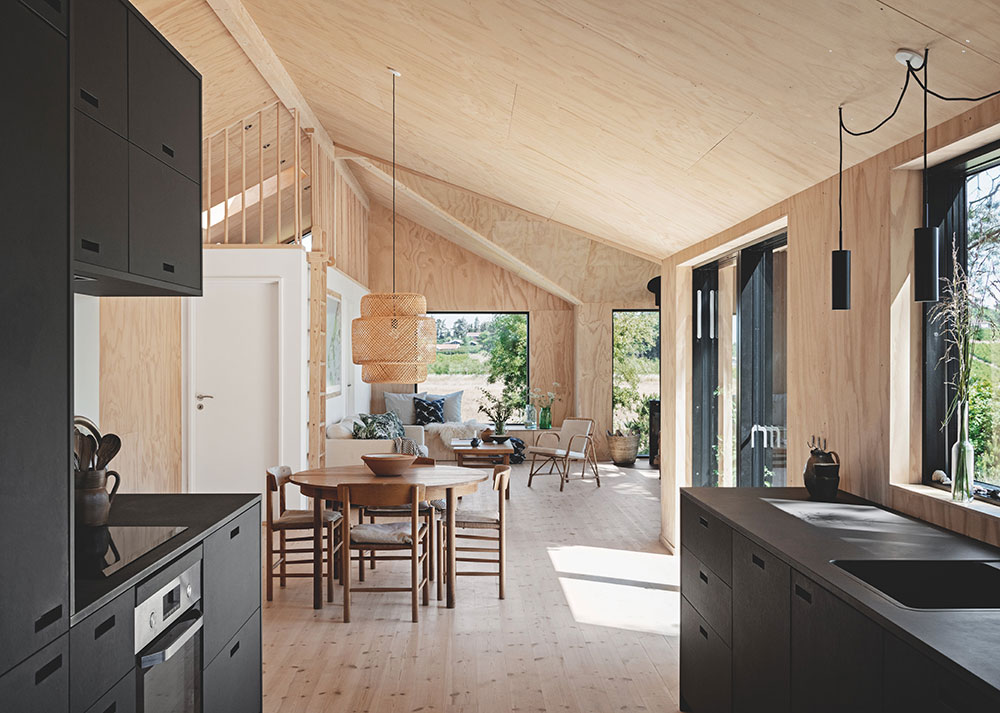 Small And So Cozy Modern Summer Cottage In Denmark Photos