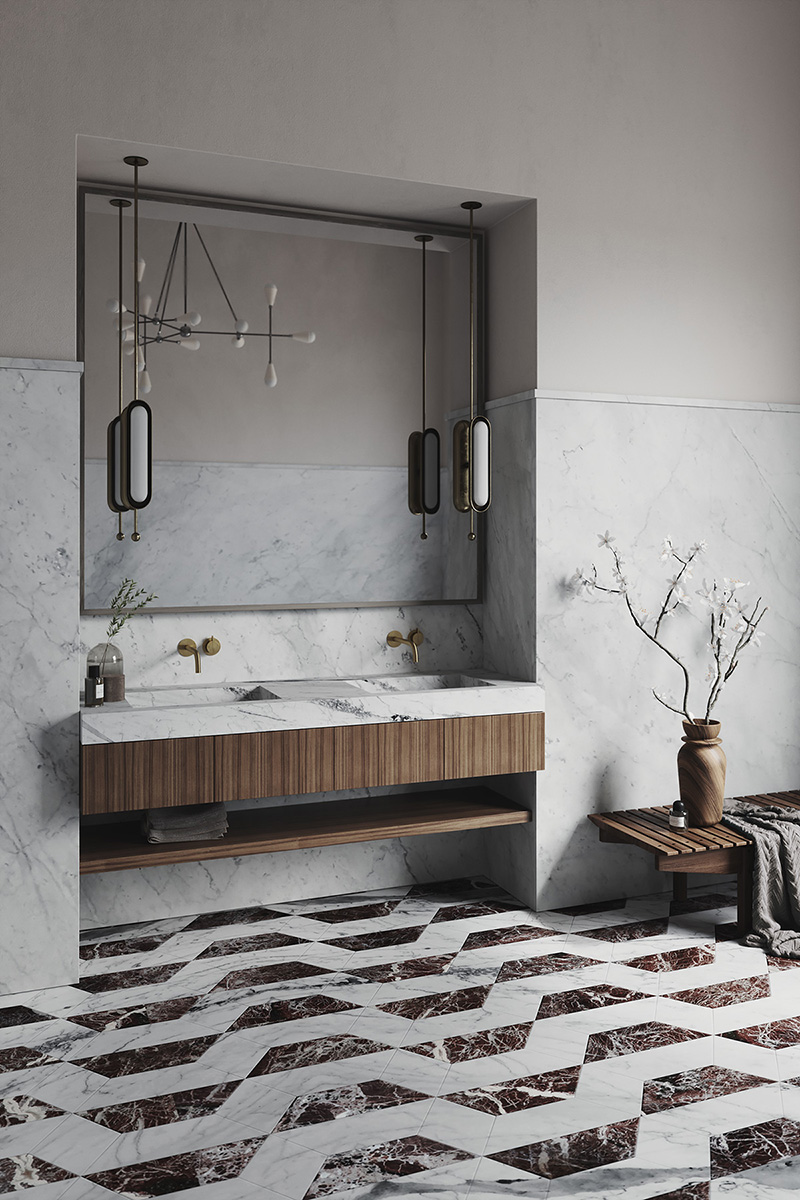 Замечательные современные ванные комнаты от Vanitas Studio