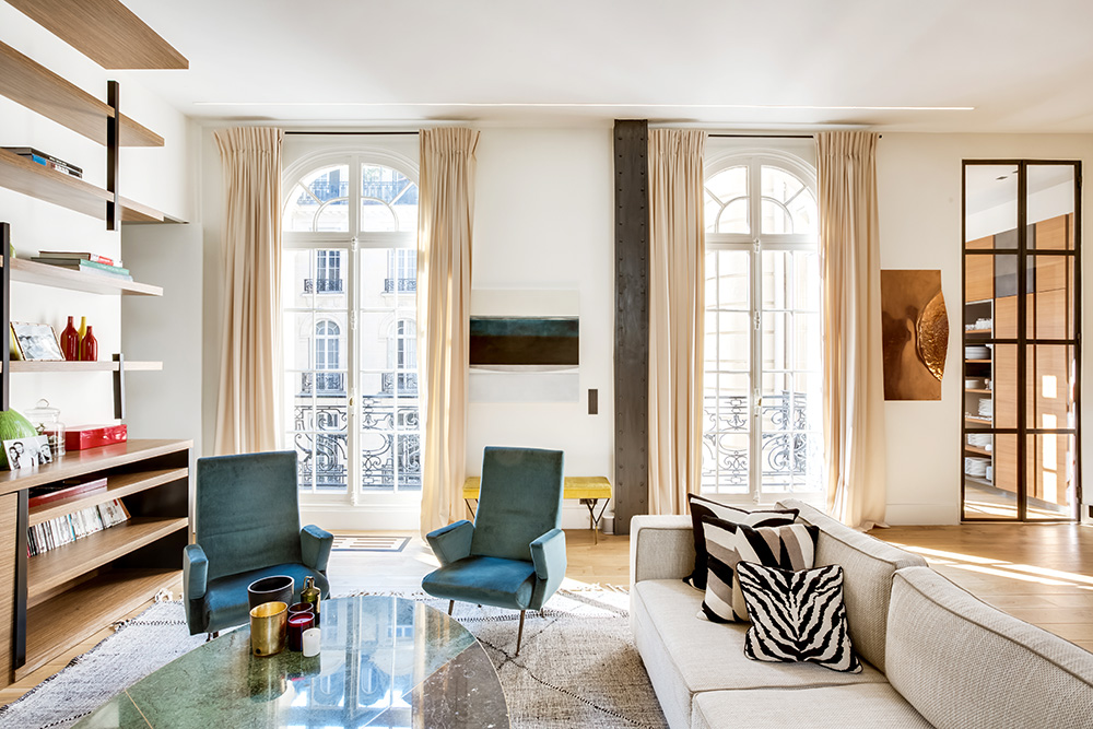 Великолепные апартаменты на проспекте Виктора Гюго в Париже