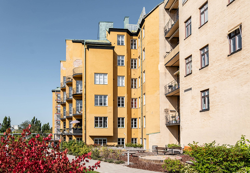 Класс! Светлая и уютная квартира на первом этаже в Швеции
