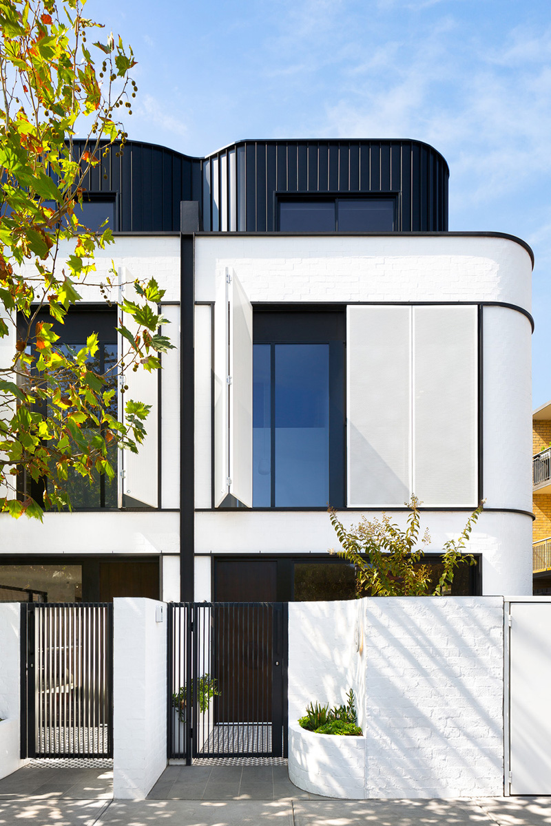 Класс! Cветлый современный интерьер дома в стиле ар-деко в Мельбурне