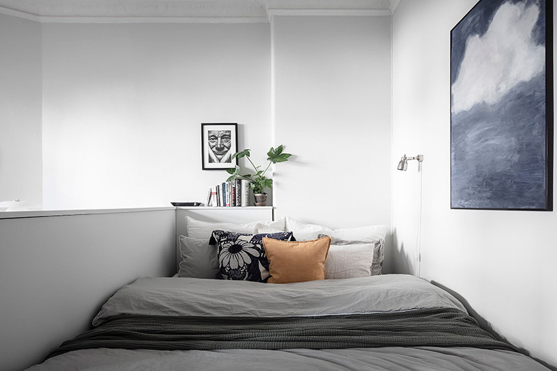 Искусство жить в маленьком пространстве: квартира в Швеции (39 кв. м)