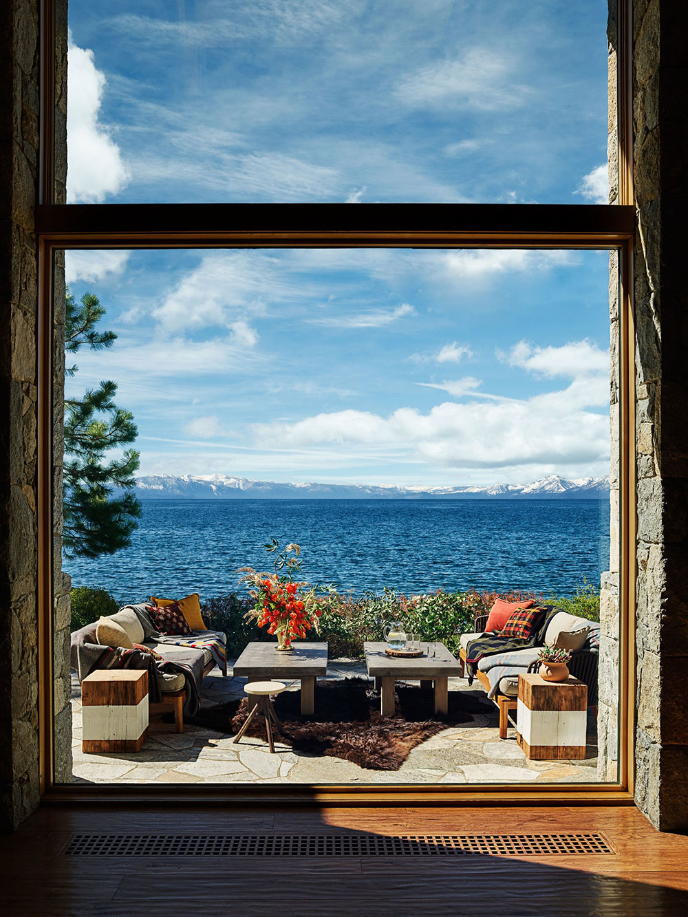 Дом основателя instagram Kevin Systrom на озере Тахо