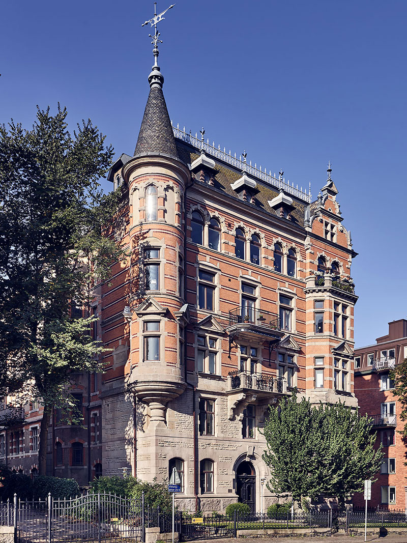 Стильная скандинавская квартира в сказочном доме в Гетеборге