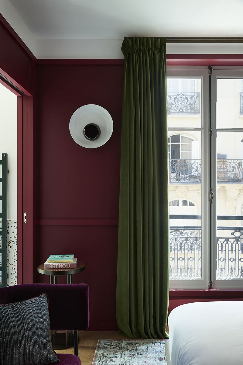 Взрыв цвета и нотки элегантности: новый отель Le Ballu в Париже