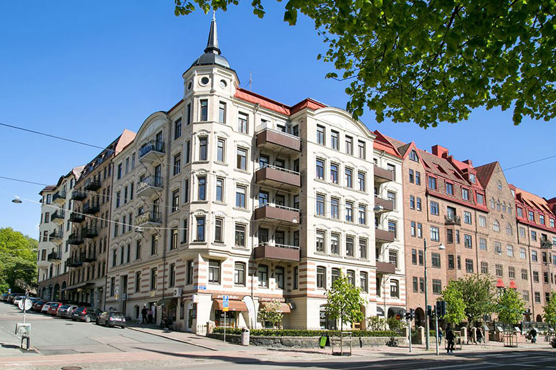 Не совсем типичная скандинавская квартира в Гетеборге