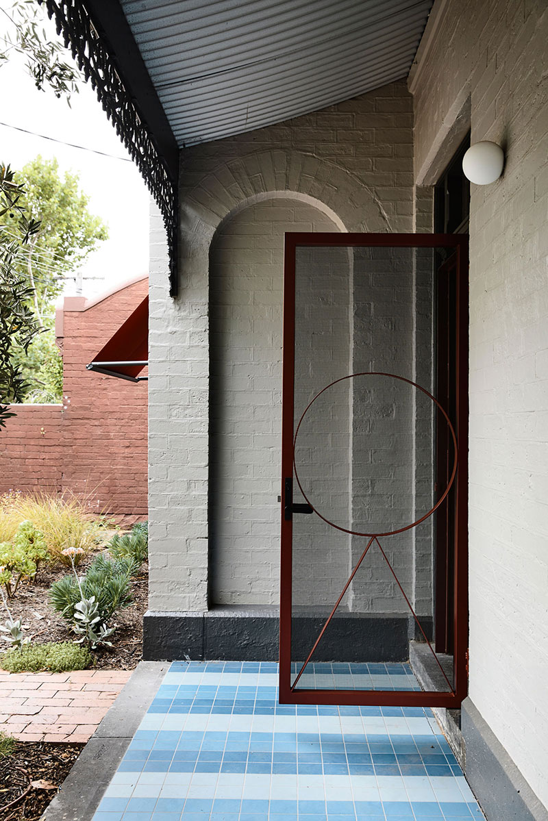 Интересный дом в духе модернизма в Мельбурне