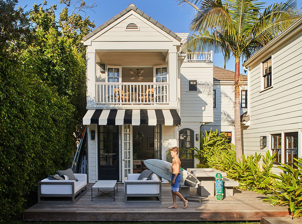 Свой кусочек рая: белоснежный дом рядом с пляжем в Лос-Анджелесе