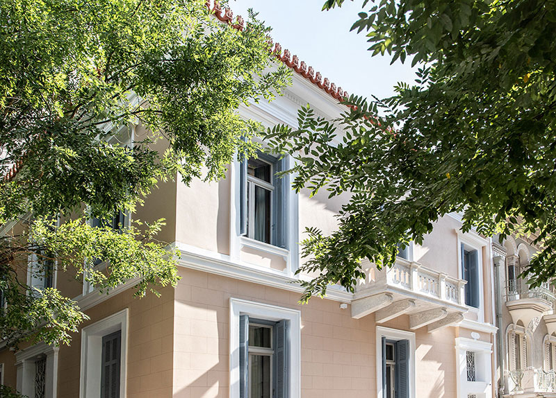 Monsieur Didot: превращение частного дома в бутик-отель в Афинах