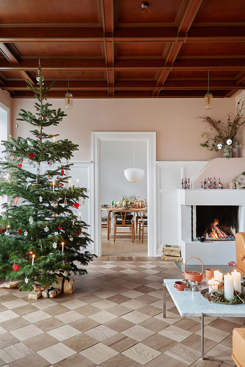 Внимание к деталям: уникальный рождественский декор в доме 1930 года в Дании