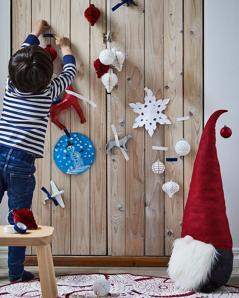 Большая подборка свежих идей для новогоднего интерьера от IKEA
