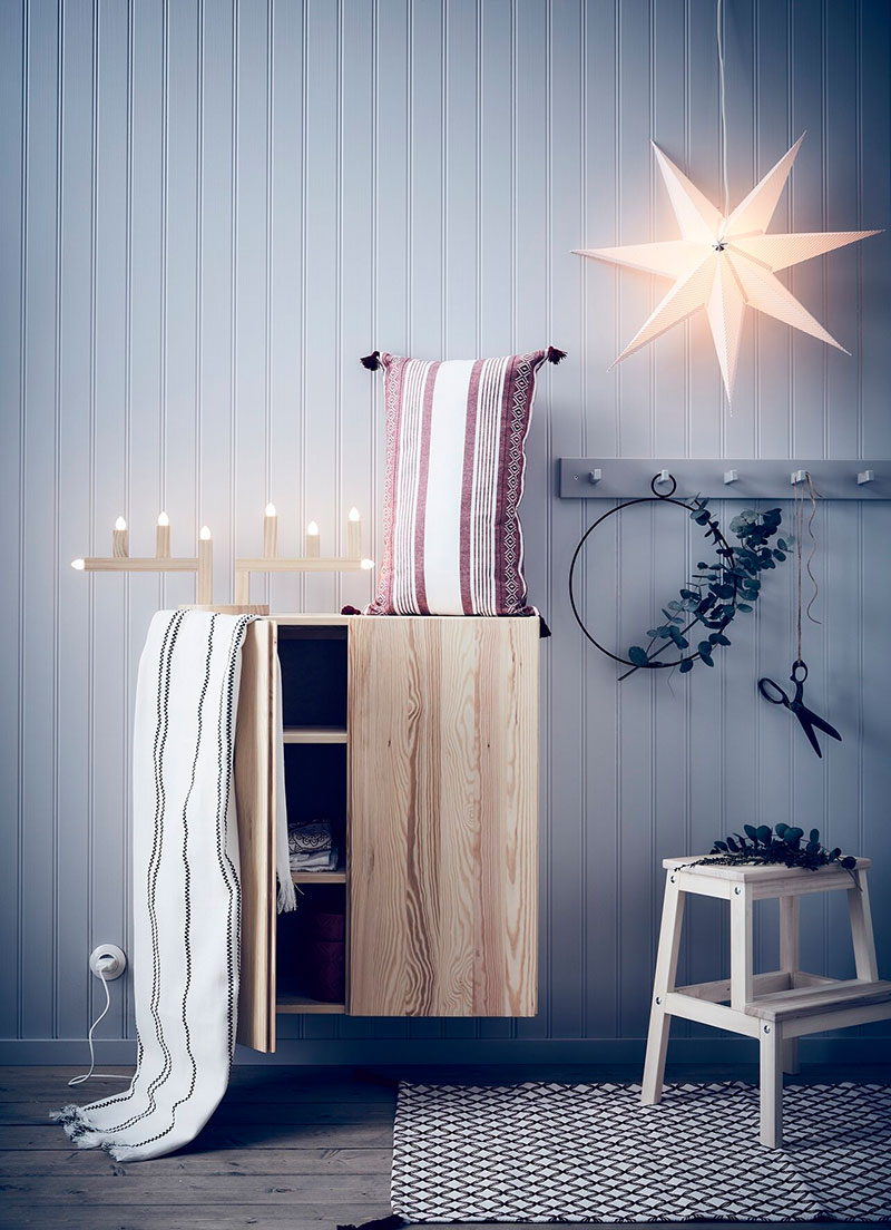 Большая подборка свежих идей для новогоднего интерьера от IKEA