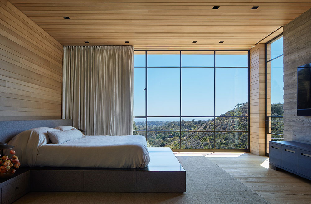 Потрясающая современная резиденция в горах Санта-Моники, Калифорния