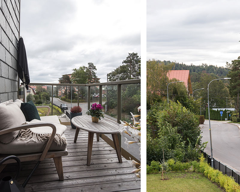 Квартира с балконом и террасой на крыше в Швеции (60 кв. м)
