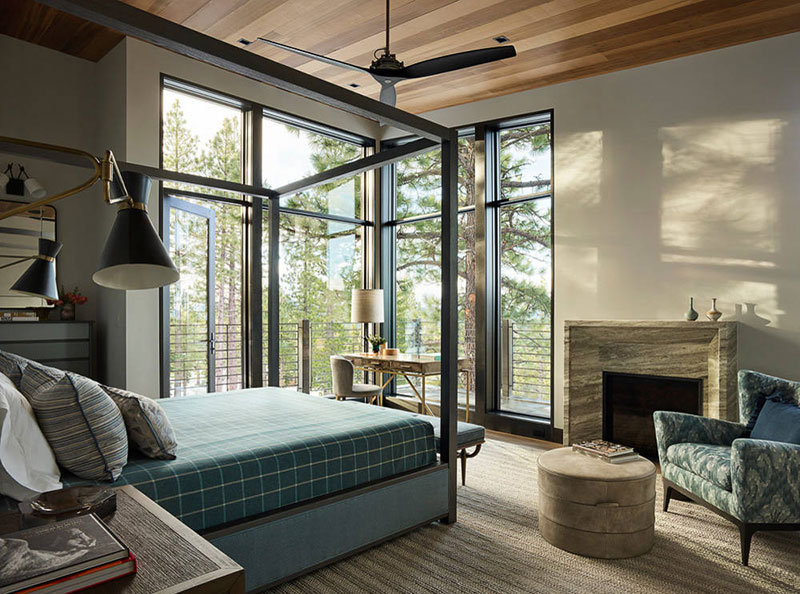 Роскошь и стильный дизайн: великолепный дом в горах Калифорнии