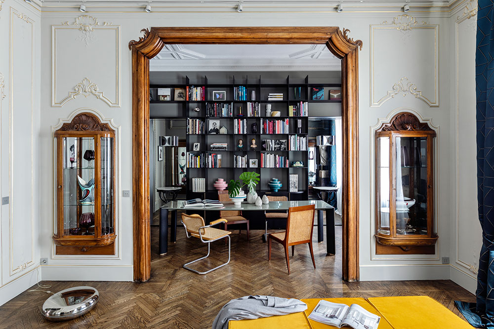 Изысканная современная классика в апартаментах дизайнера в Милане
