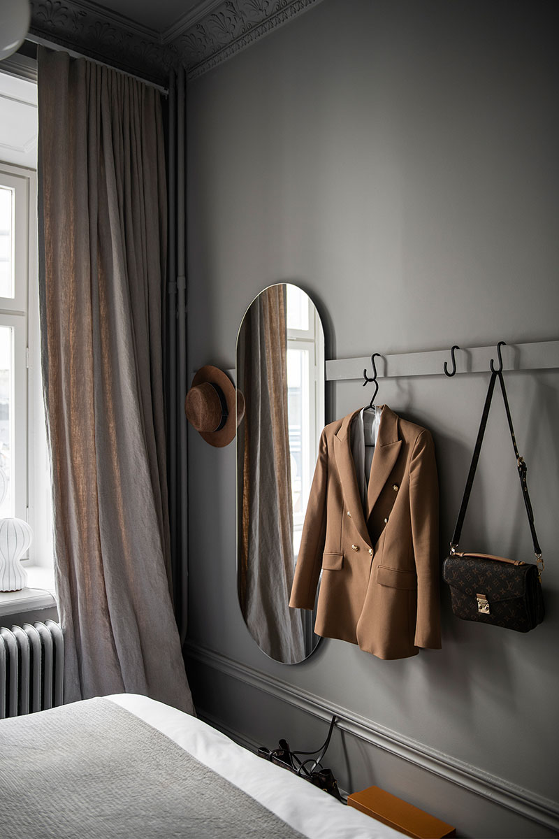 Классические апартаменты с модной современной мебелью в Стокгольме (72 кв. м)