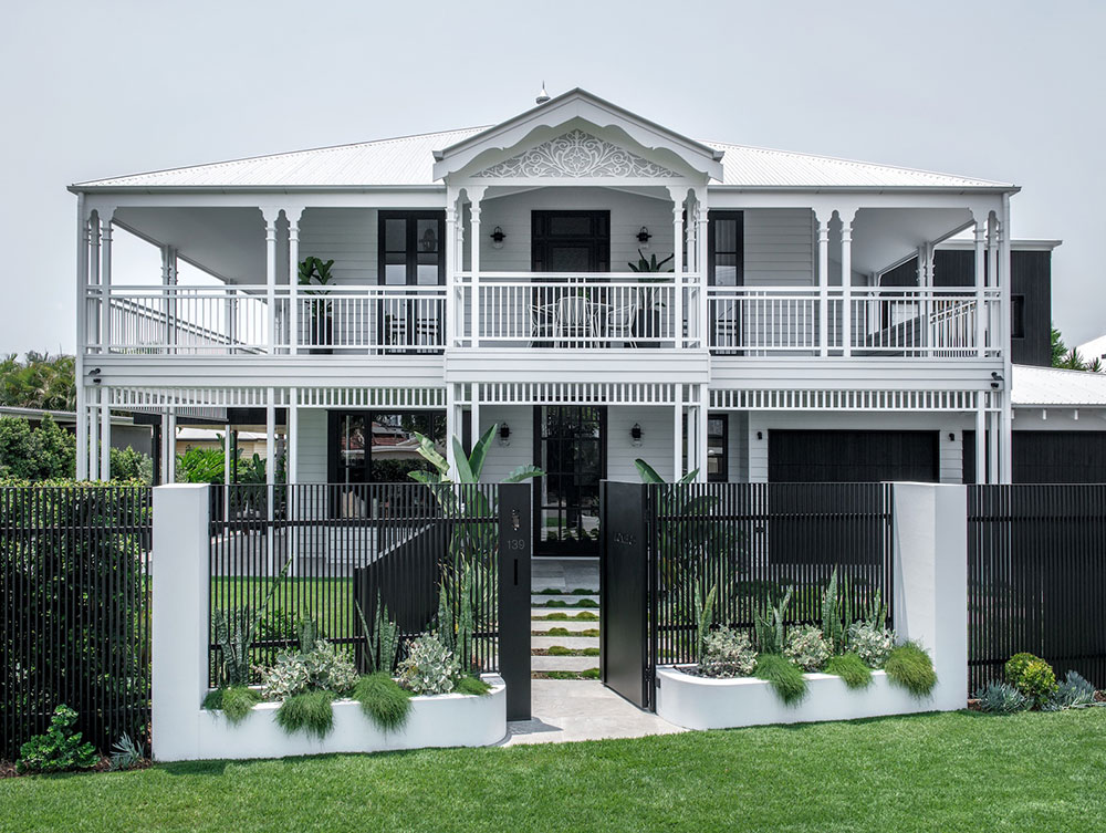 Современный дизайн красивого традиционного дома в Австралии